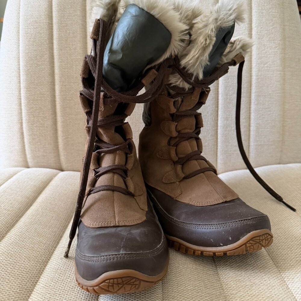 The North Face Down Waterproof Boots- Woman's 9